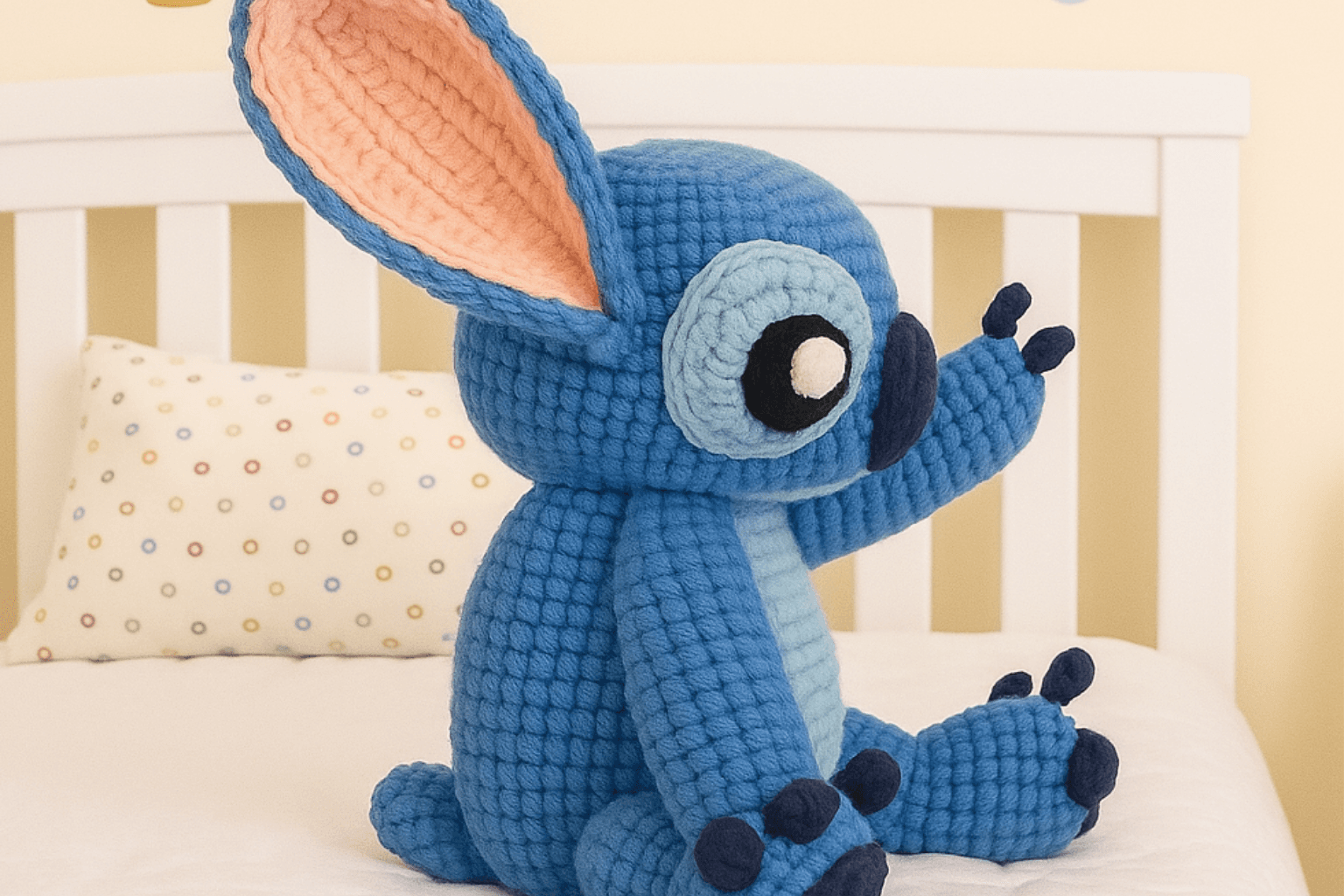 Blue Alien Crochet Pattern