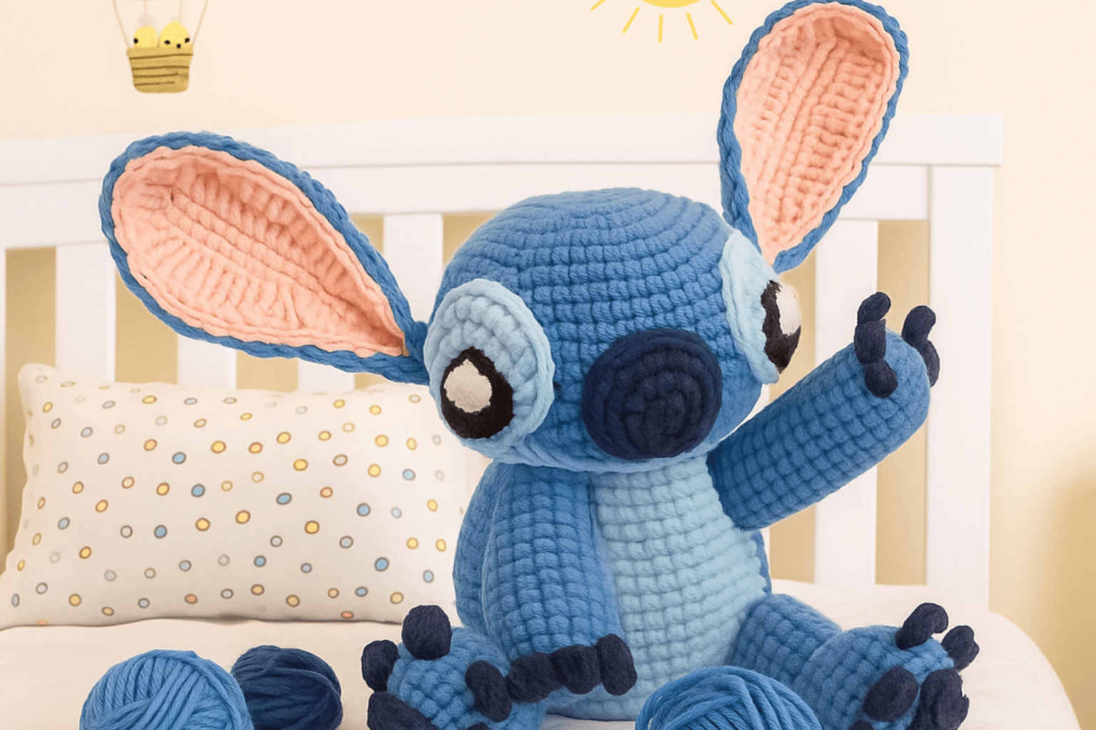 Blue Alien Crochet Pattern