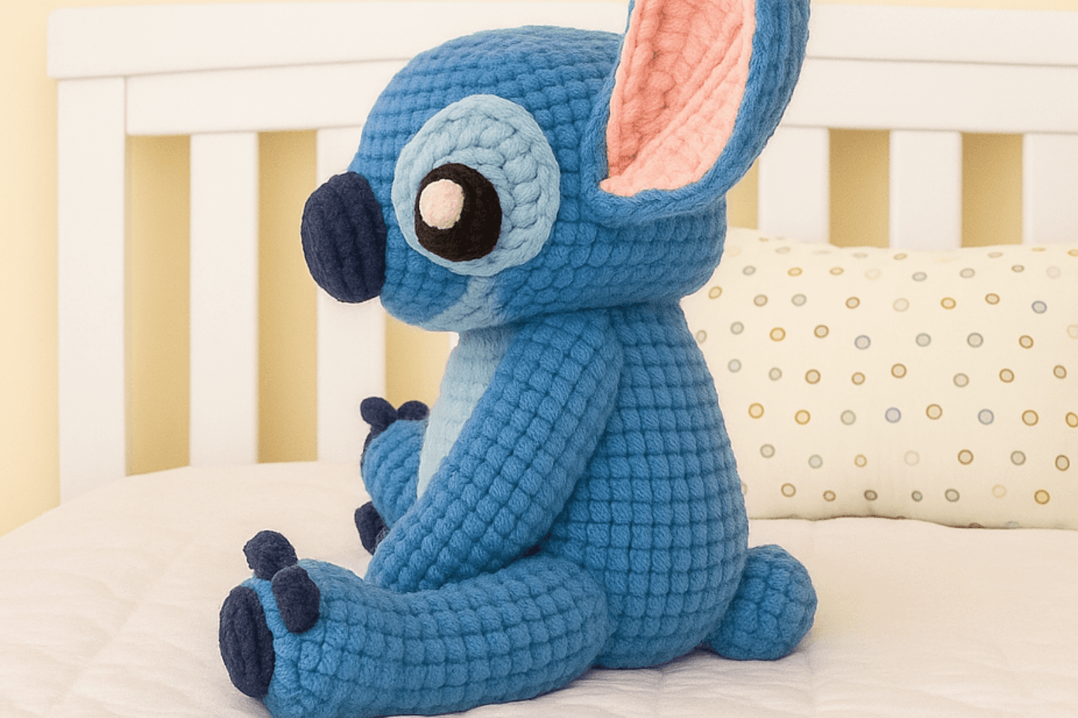 Blue Alien Crochet Pattern