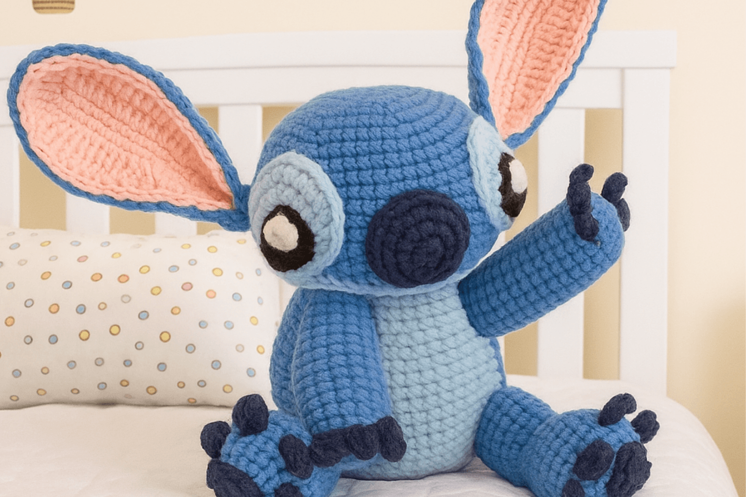 Blue Alien Crochet Pattern