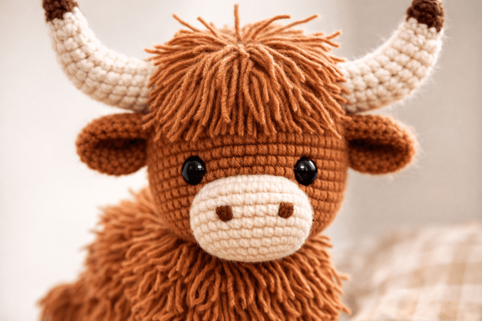 Highland Cow Crochet Pattern