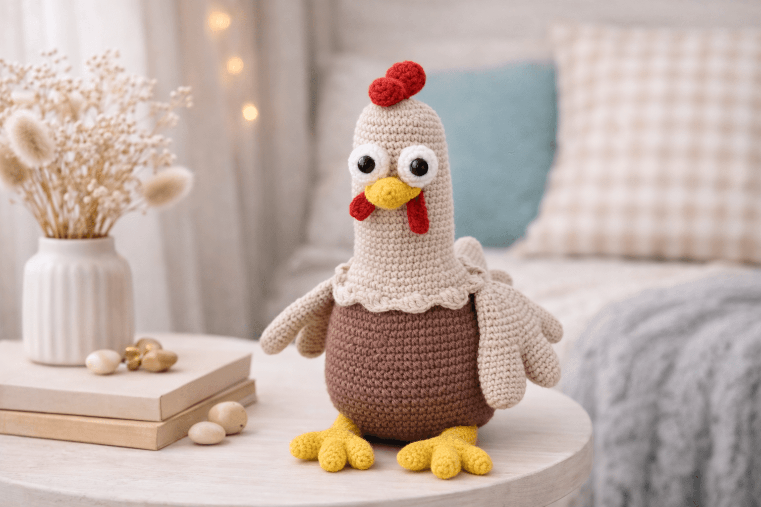 Rooster Amigurumi Crochet Pattern