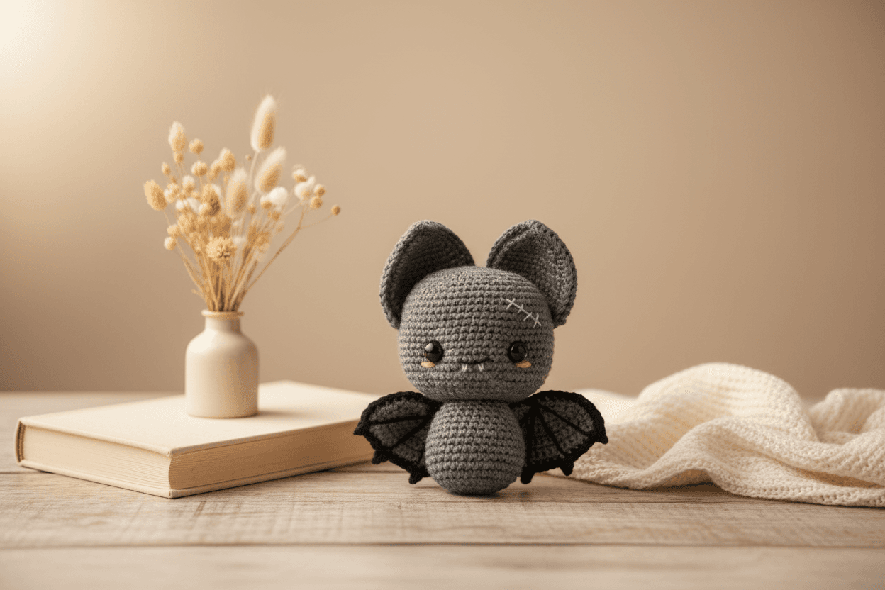 Cute Bat Amigurumi Crochet Pattern
