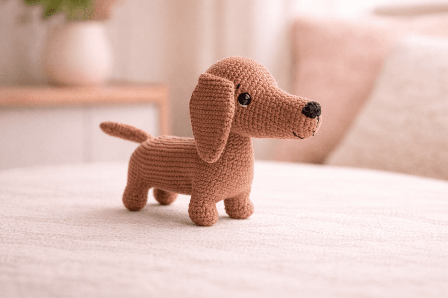 Dachshund Dog Crochet Pattern