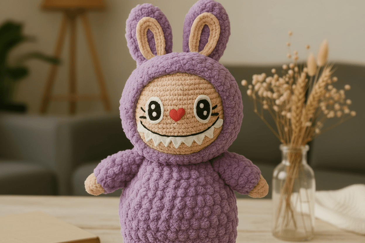 Cute Monster Crochet Pattern