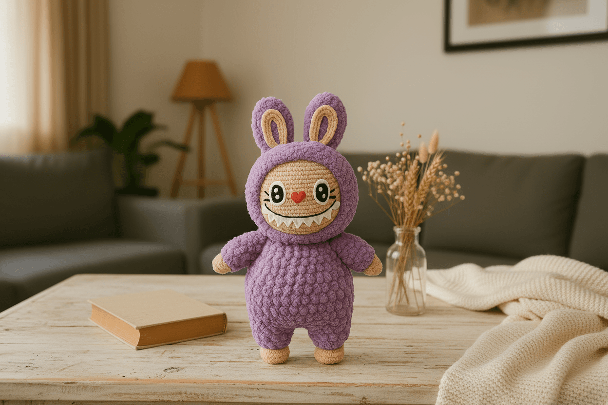 Cute Monster Crochet Pattern
