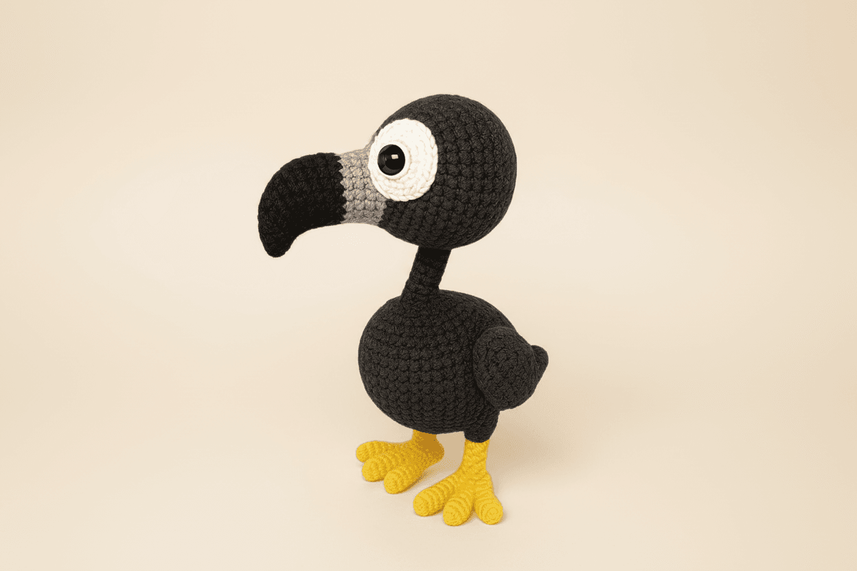 Crochet Dodo Bird Amigurumi Pattern