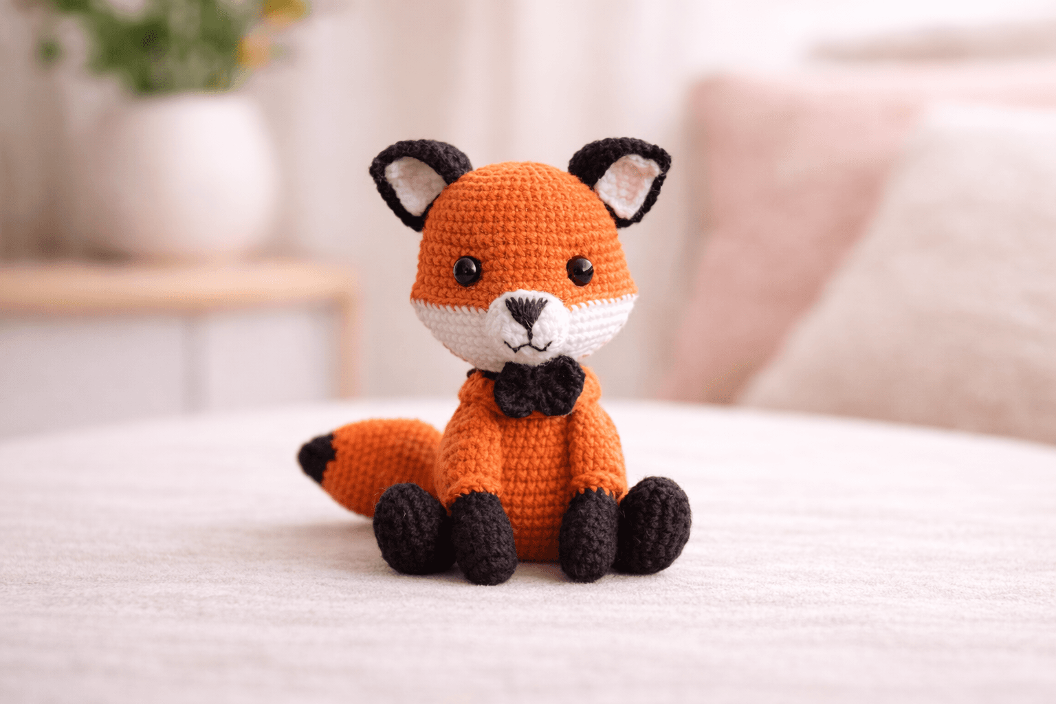 Cute Fox Amigurumi Crochet Pattern