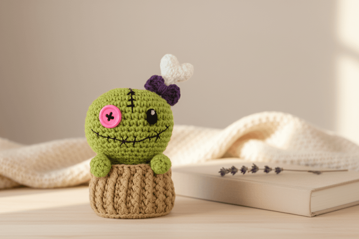 Zombie Amigurumi Crochet Pattern