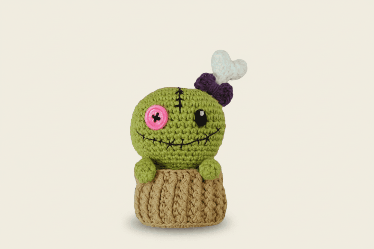 Zombie Amigurumi Crochet Pattern