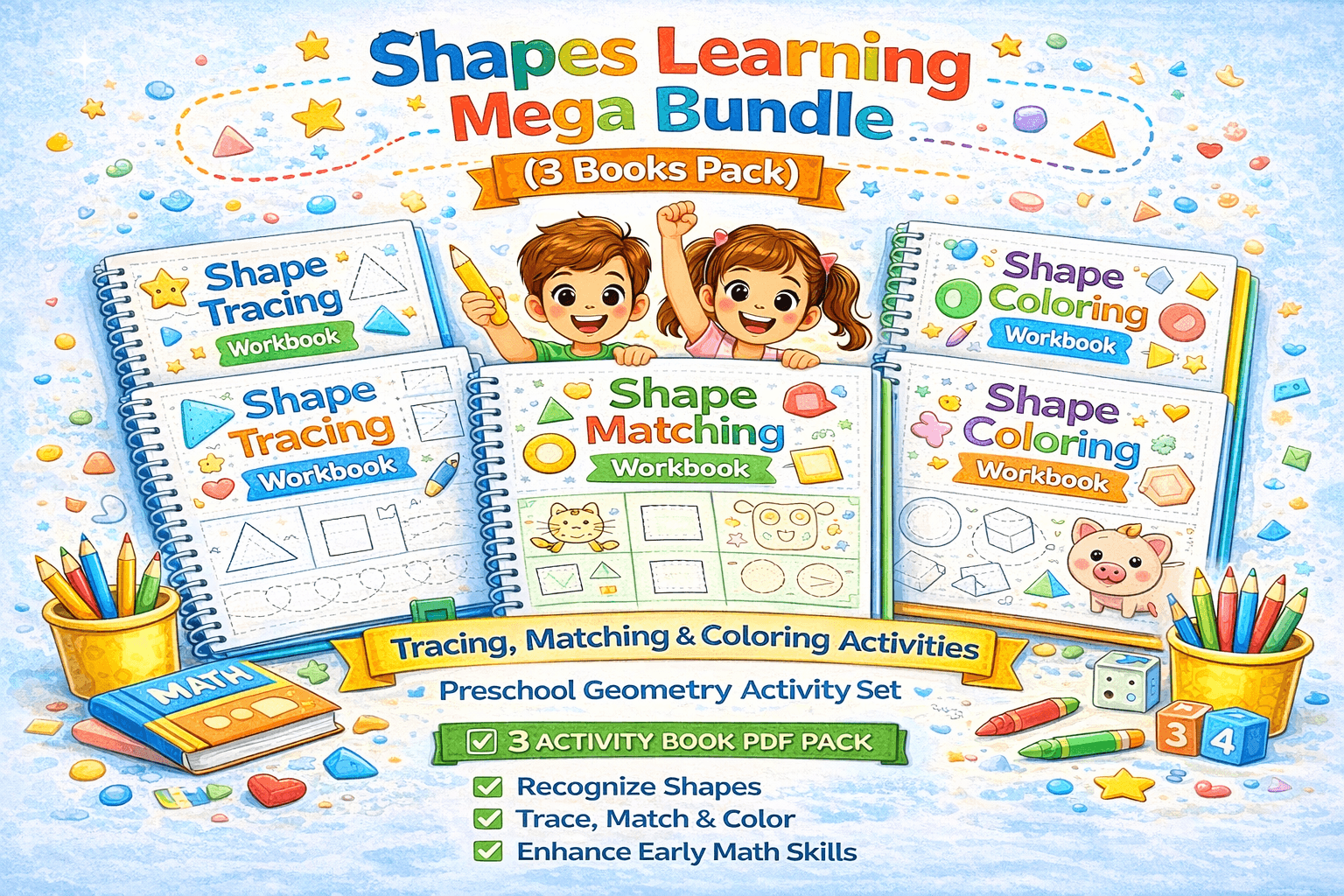 Shapes Learning Mega Bundle PDF