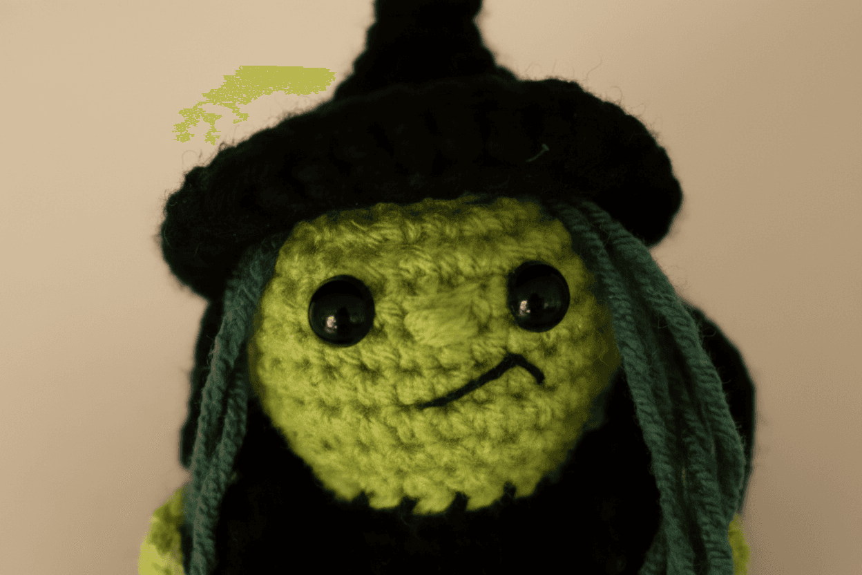 Mini Witch Amigurumi Crochet Pattern