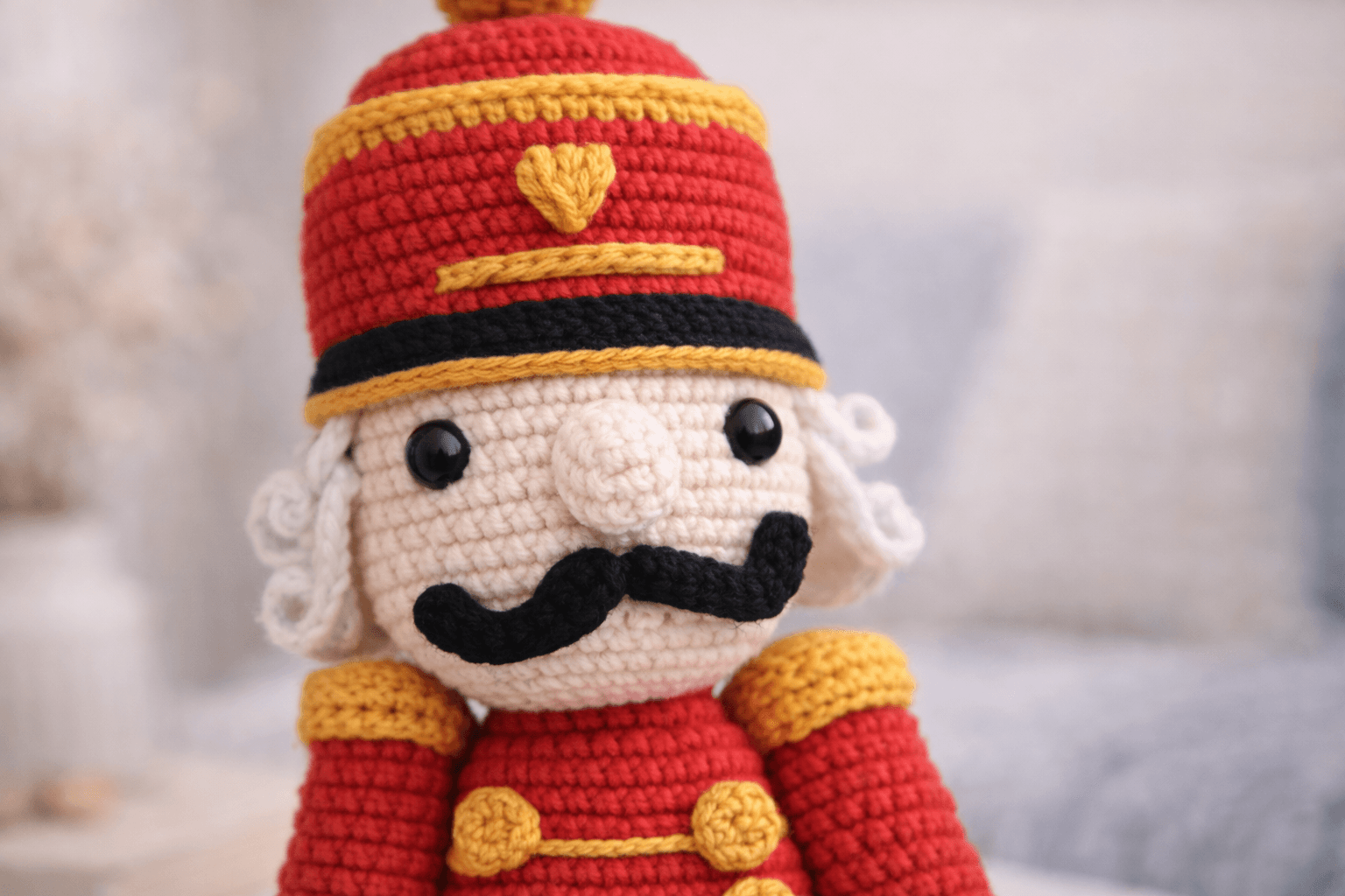Christmas Nutcracker Crochet Pattern