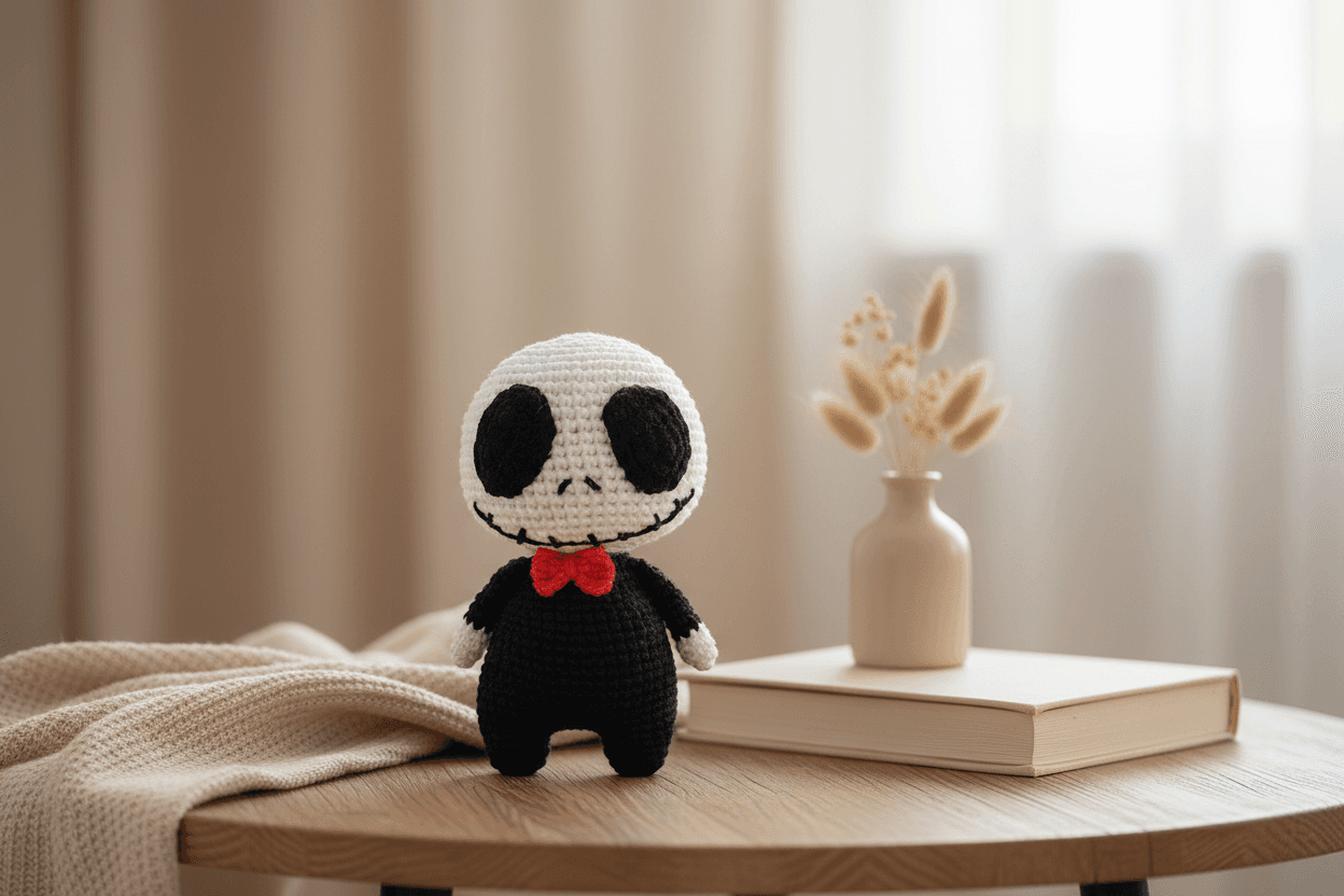Jack Skellington Amigurumi Crochet Pattern
