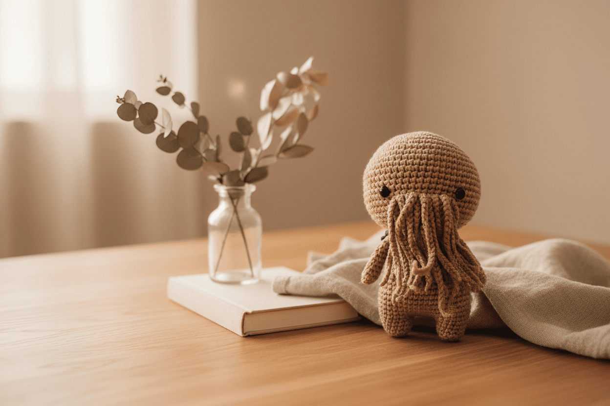 Baby Cthulhu Amigurumi Crochet Pattern
