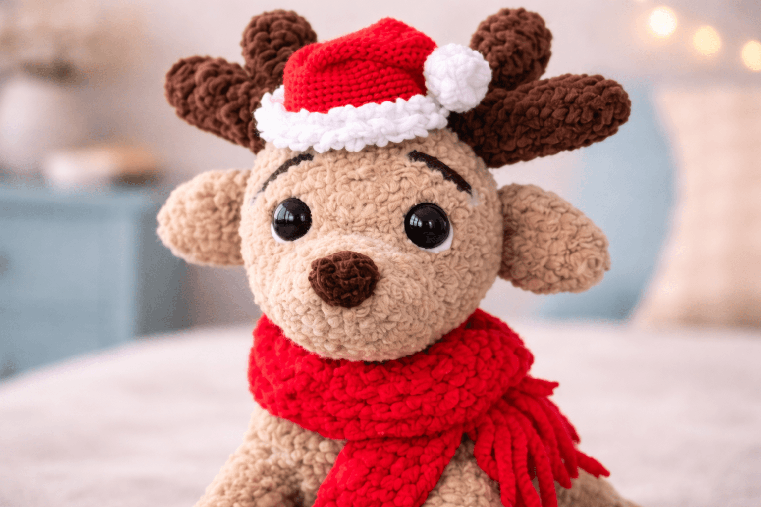 Reindeer Amigurumi Crochet Pattern