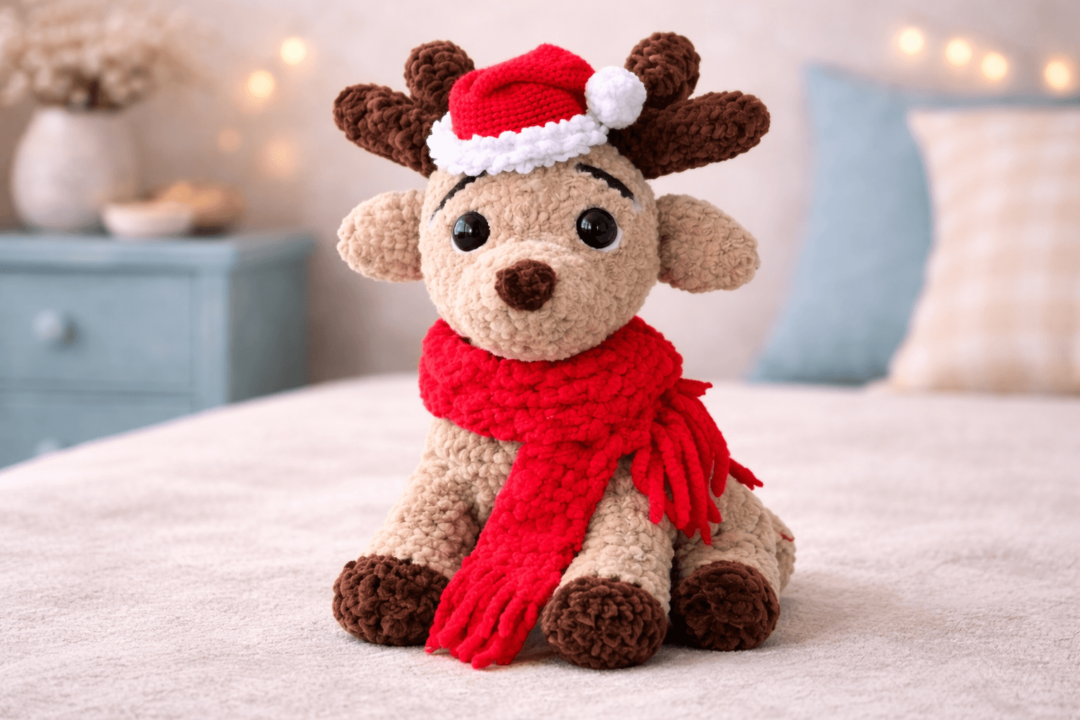 Reindeer Amigurumi Crochet Pattern