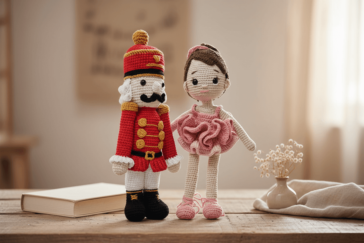Clara Doll & Nutcracker Crochet Pattern Bundle
