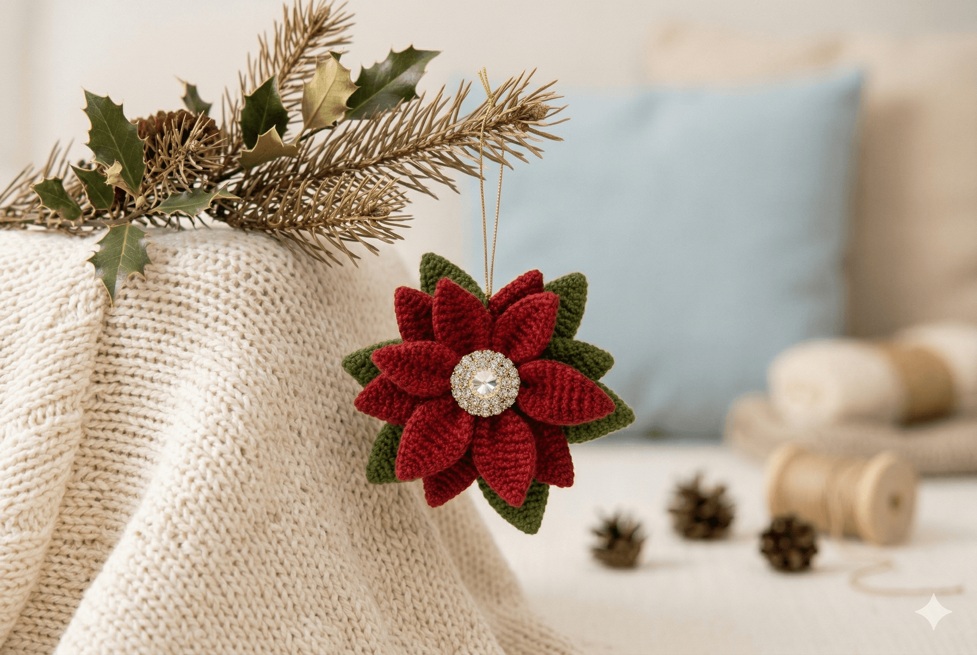 Poinsettia Crochet Pattern