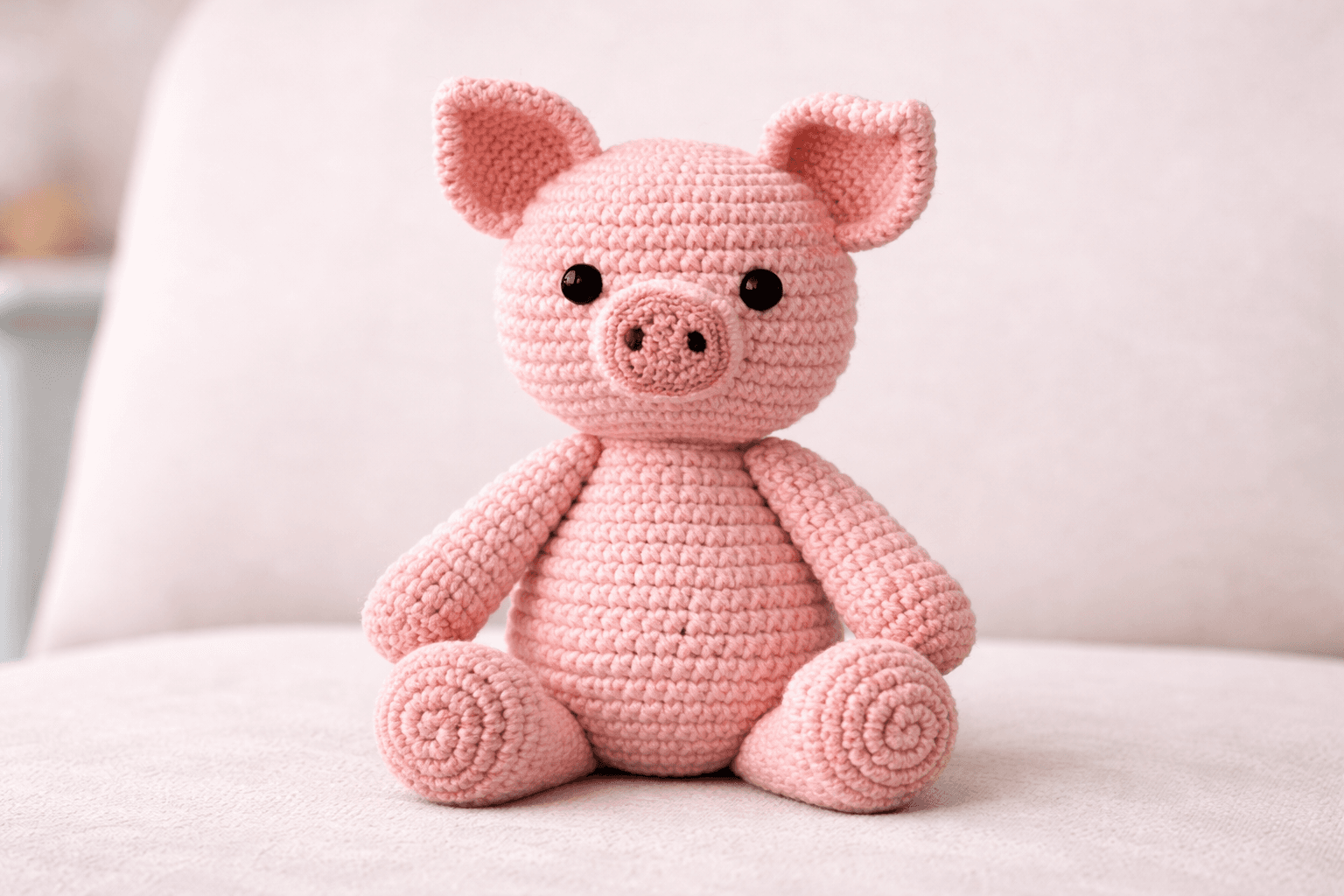Pink Pig Crochet Pattern