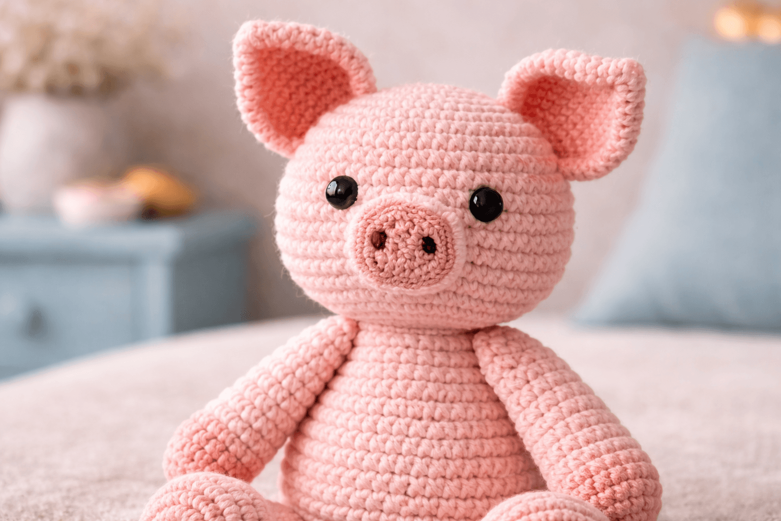 Pink Pig Crochet Pattern