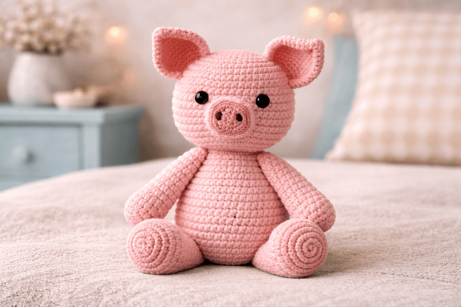 Pink Pig Crochet Pattern