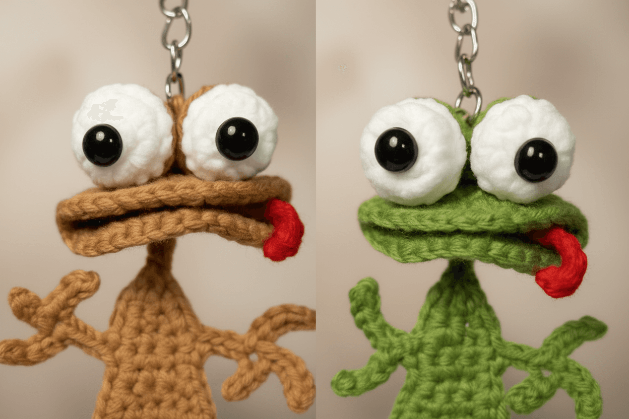 Funny Lizard Crochet Pattern