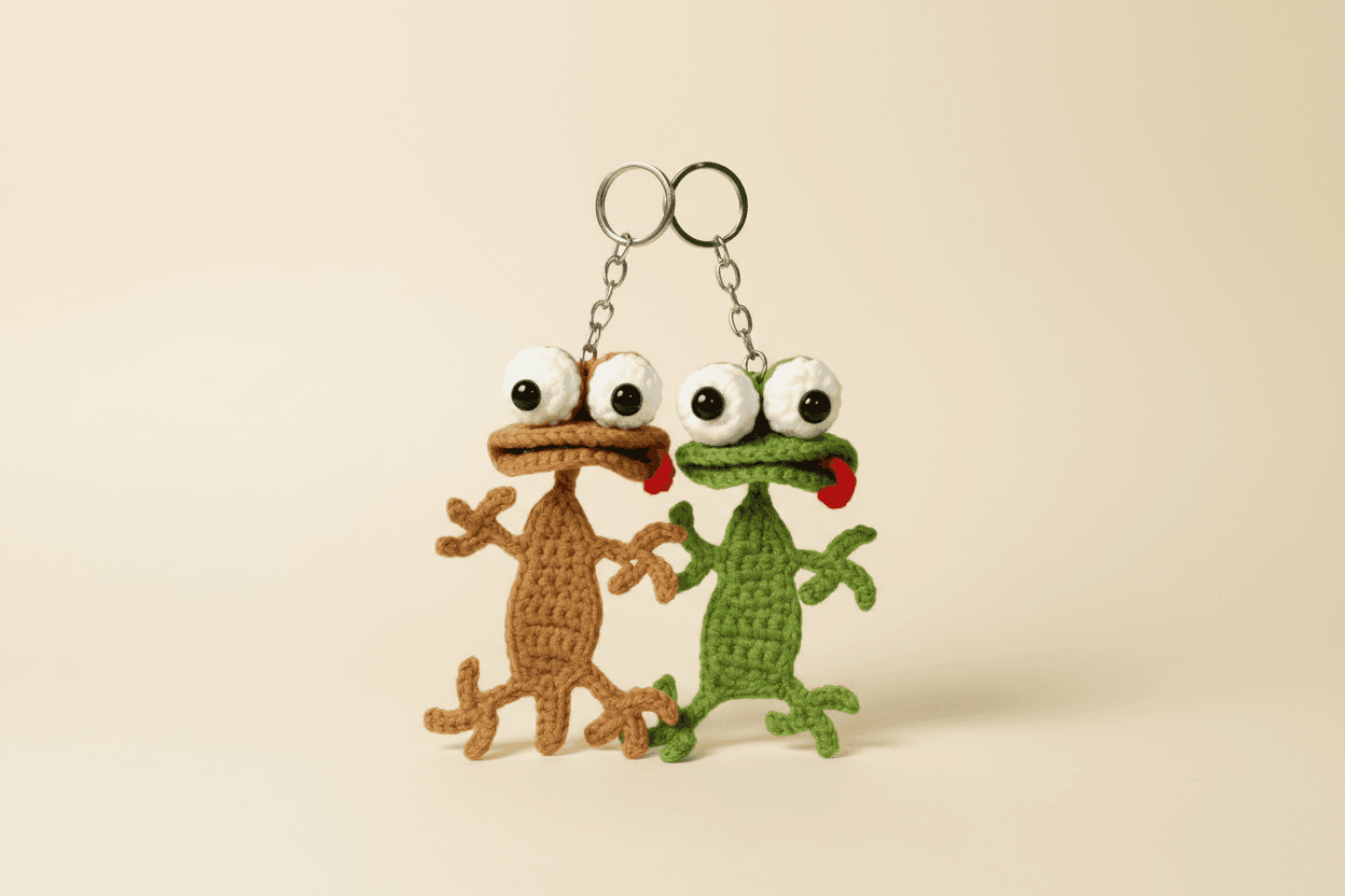Funny Lizard Crochet Pattern