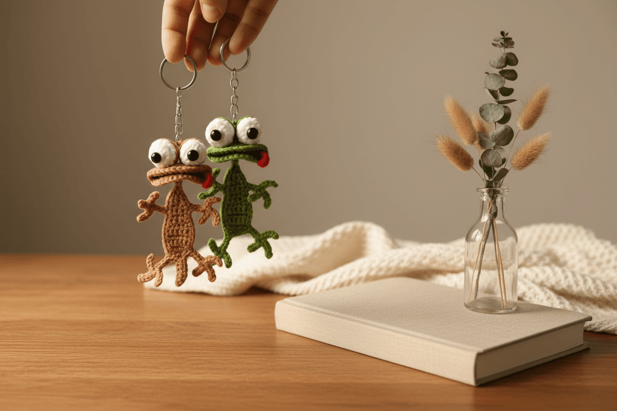 Funny Lizard Crochet Pattern