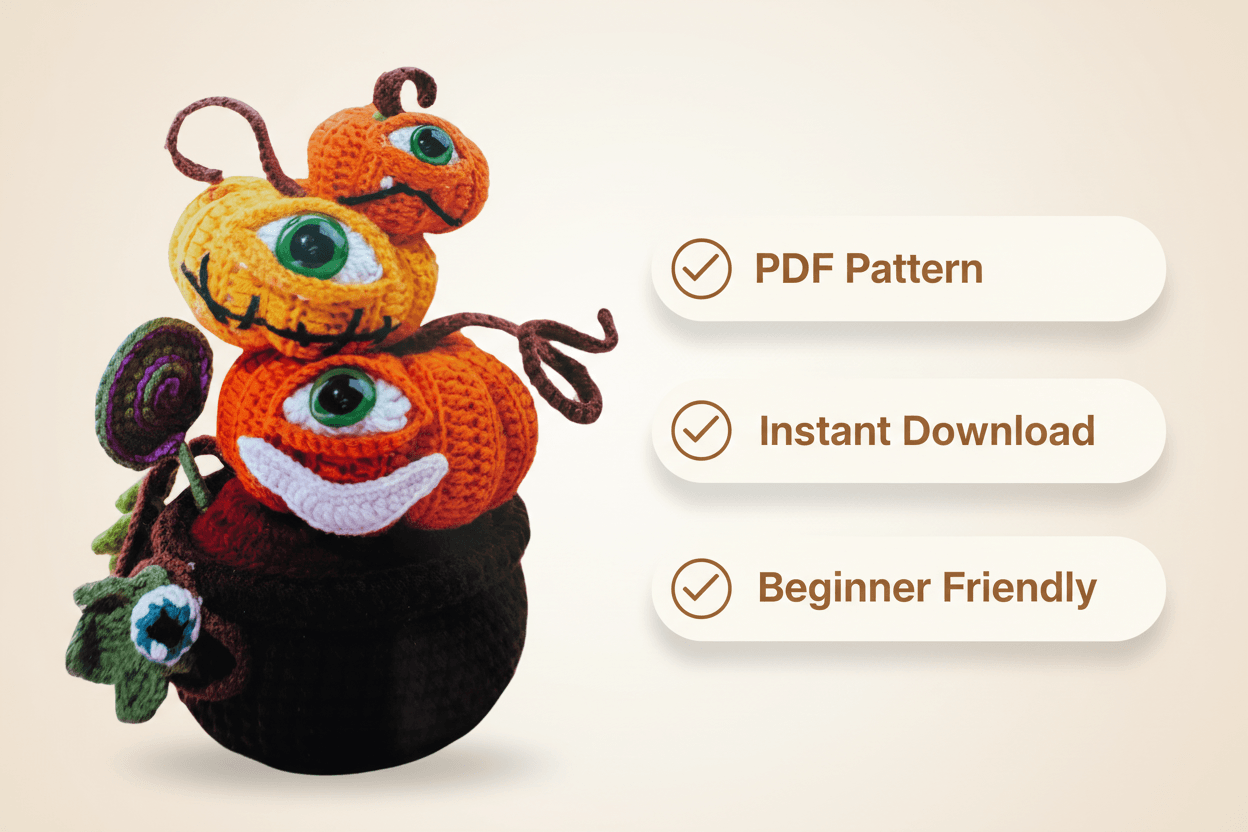 Pumpkin Pod Crochet Pattern