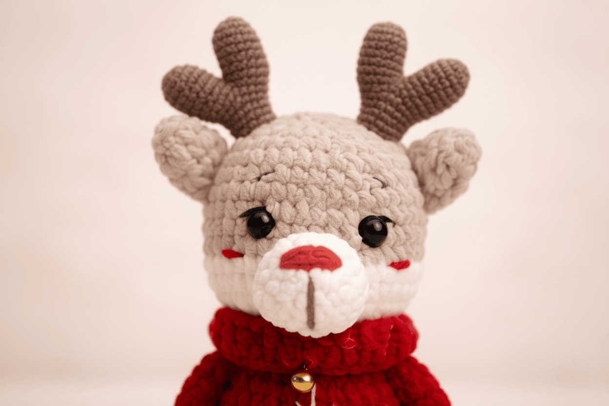 Little Reindeer Amigurumi Crochet Pattern