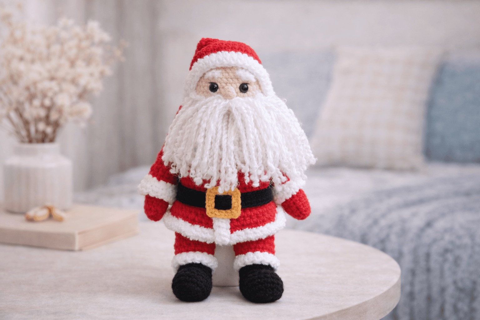 Santa Claus Amigurumi Crochet Pattern