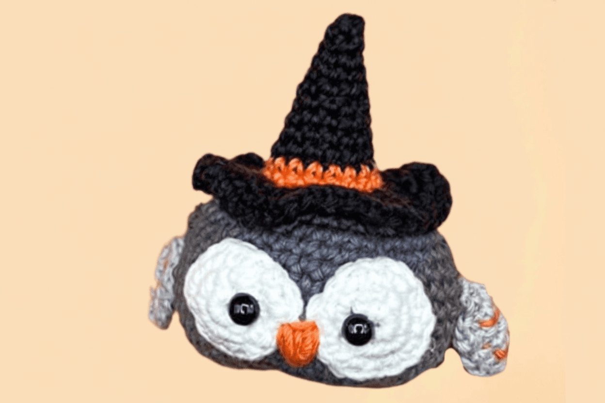 Owl Pumpkin Crochet Pattern