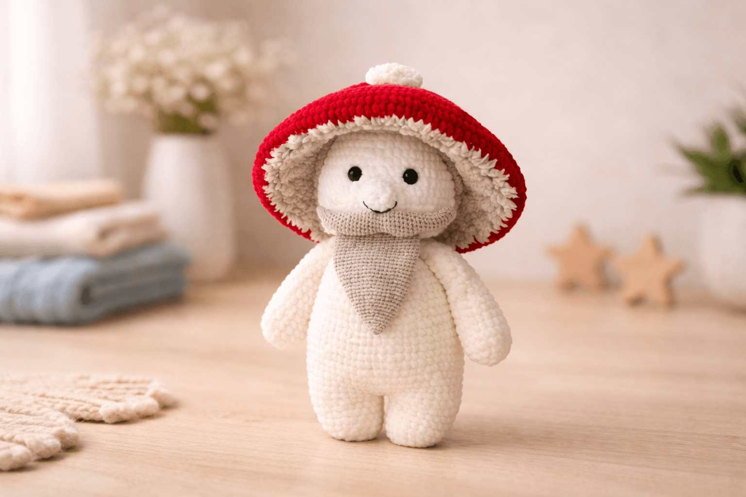 Mushroom Dad Crochet Pattern