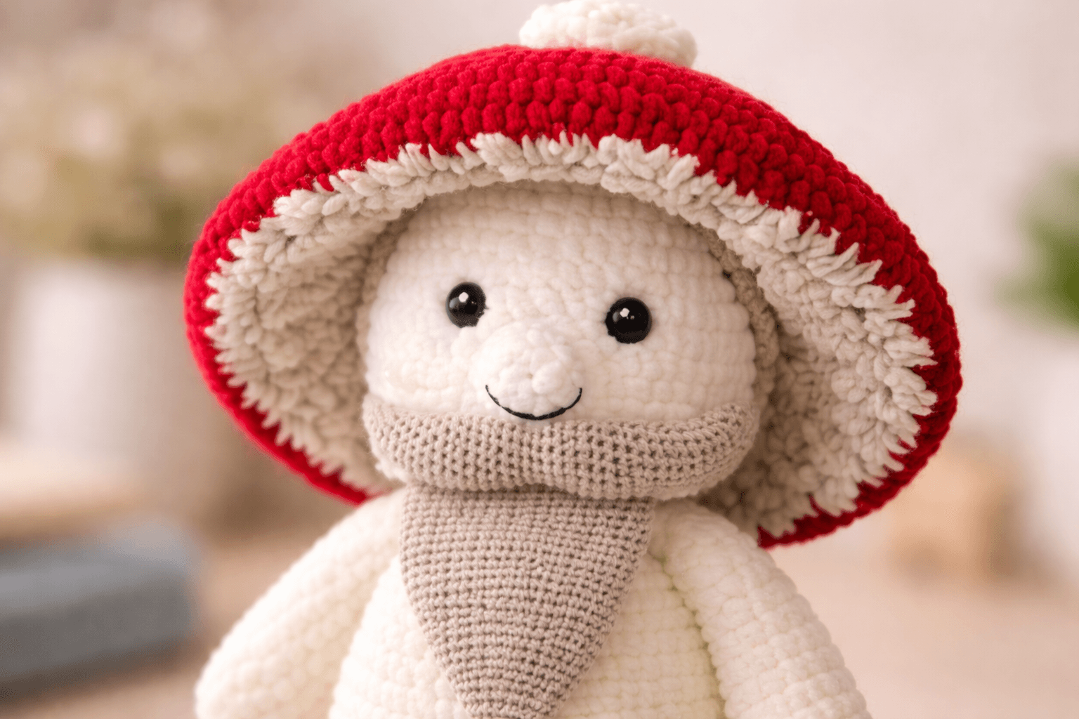 Mushroom Dad Crochet Pattern