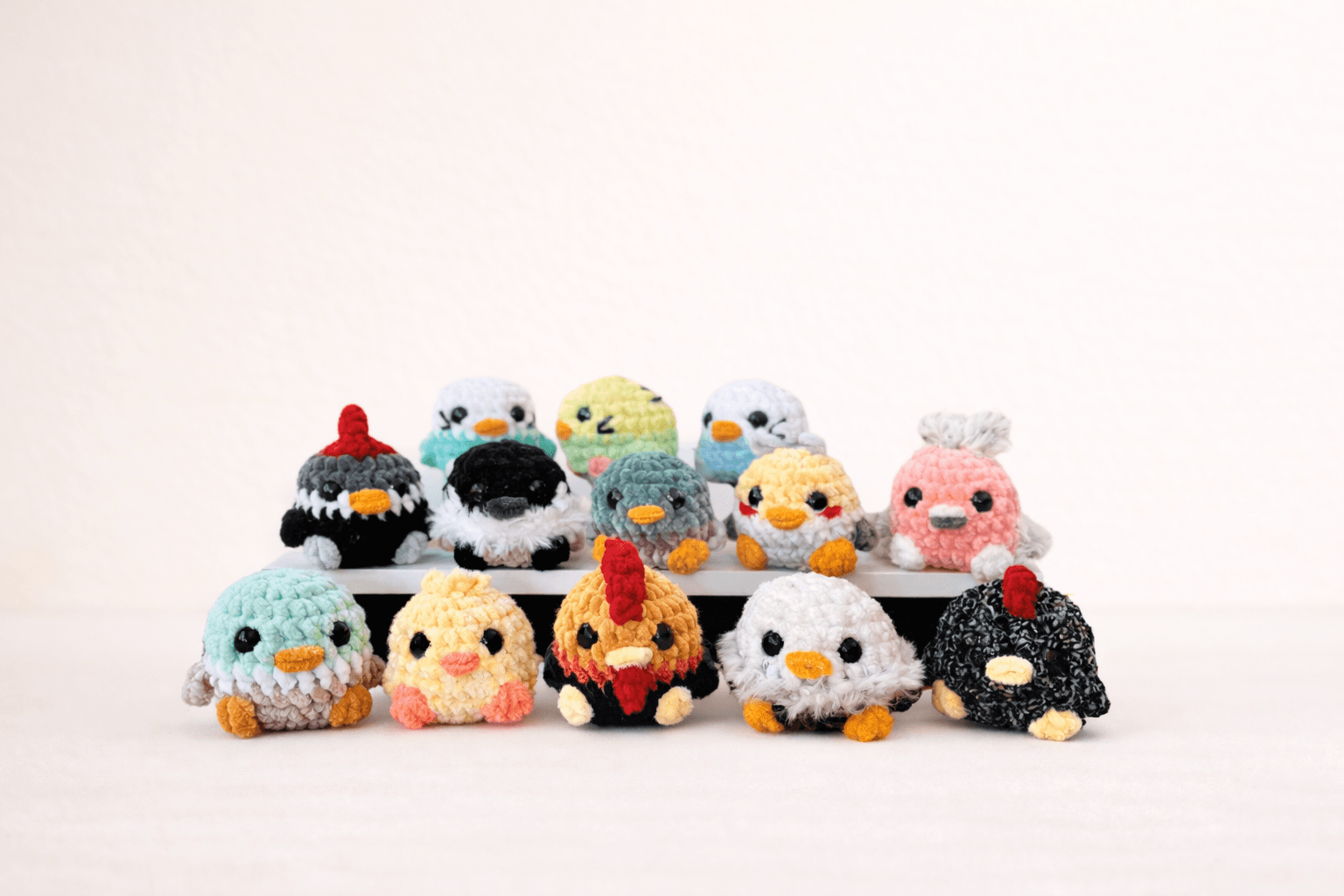 Dikişsiz Mini Kuş Amigurumi 2