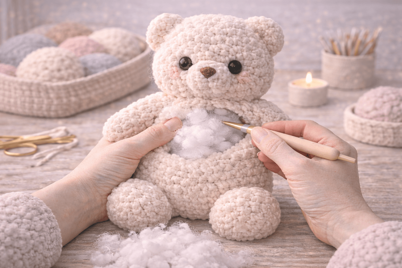 Vultechnieken bij Amigurumi – Wanneer, Hoe en Hoeveel Moet Je Vullen?