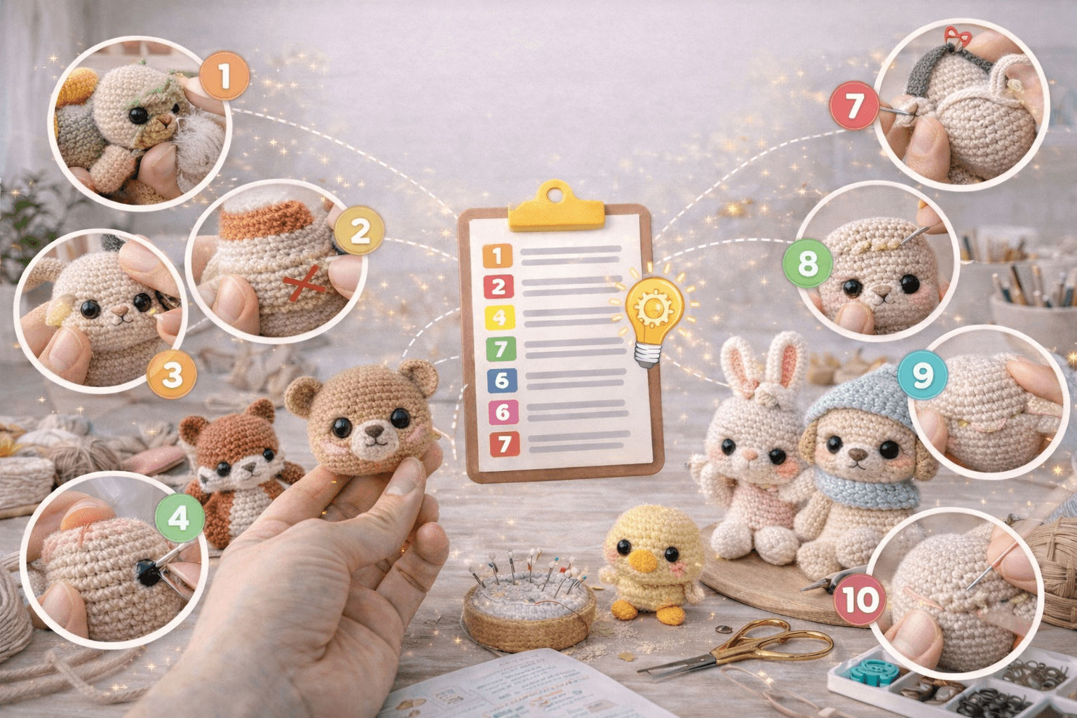 10 Meest Voorkomende Amigurumi Fouten voor Beginners en Hun Oplossingen