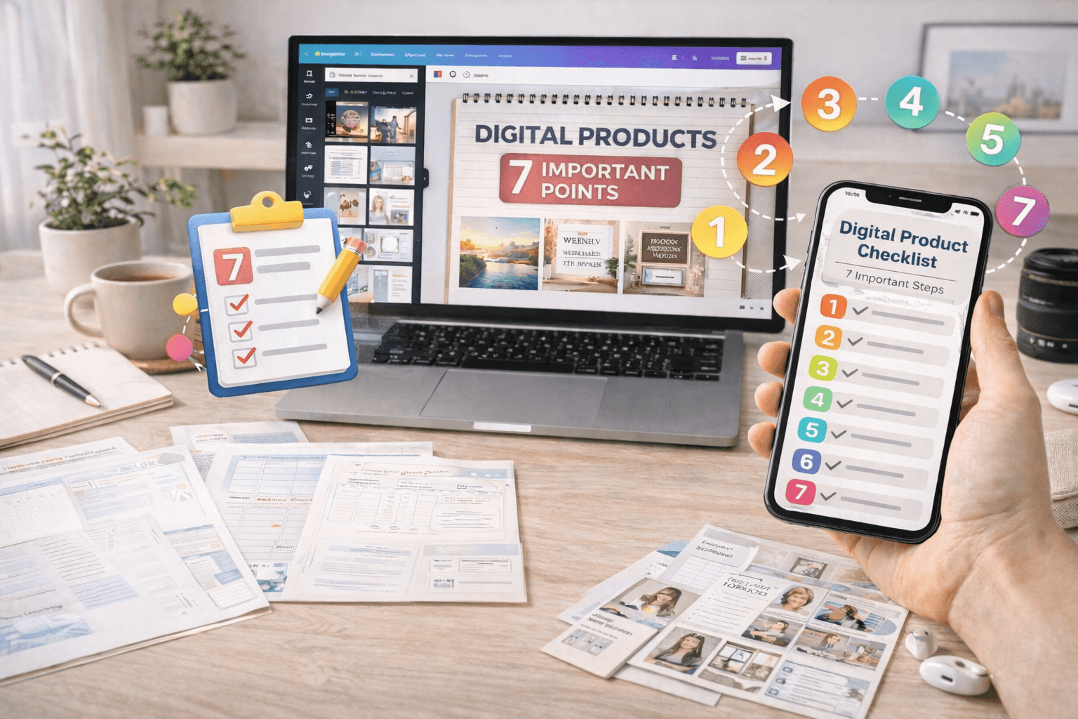 7 Kritieke Punten bij het Voorbereiden van Digitale Producten