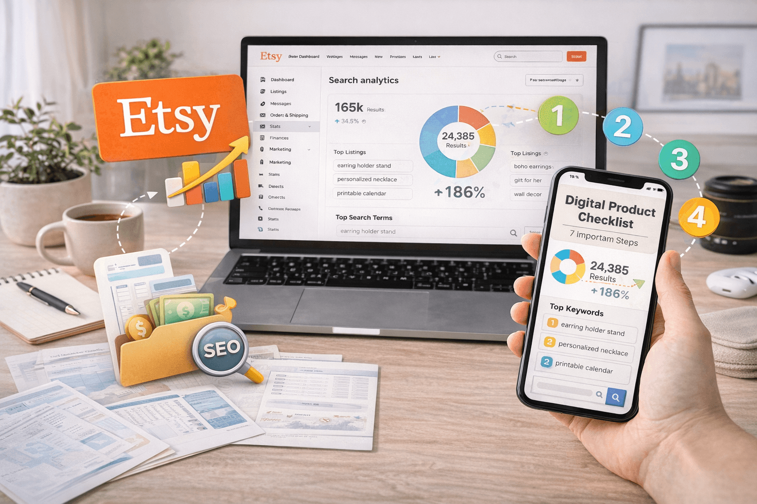 Hoe doe je Etsy SEO? De meest effectieve methoden voor winkelzichtbaarheid in 2026