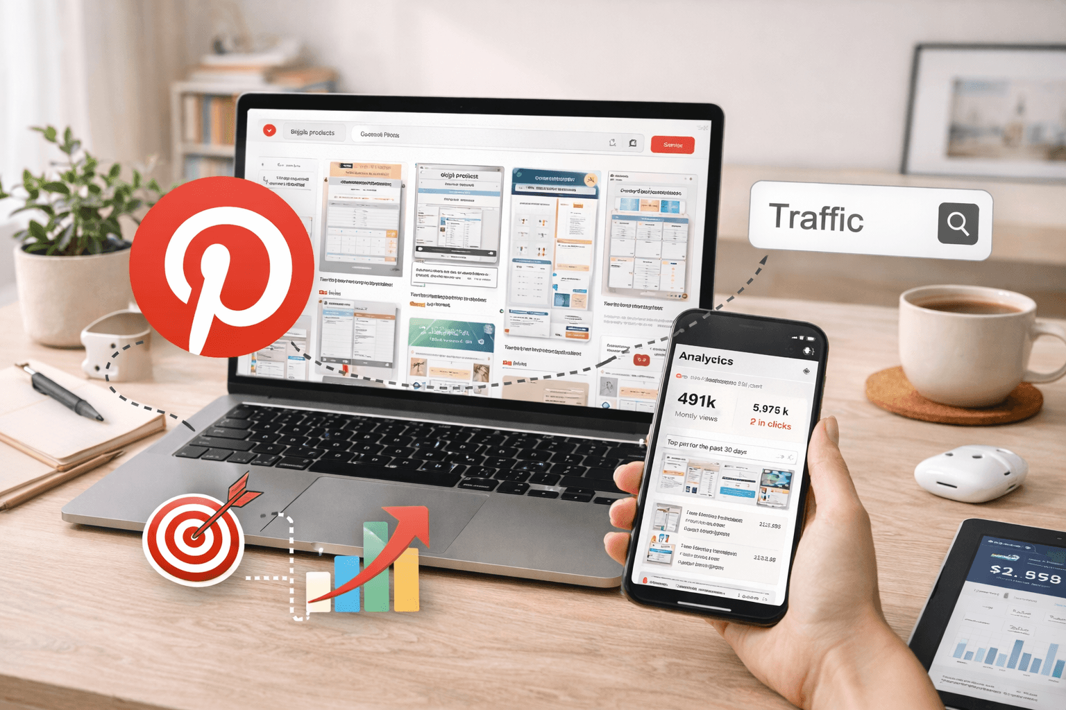 8 Meest Effectieve Methoden voor Organisch Verkeer via Pinterest